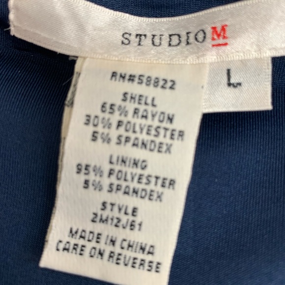 Studio M Dress Sz L - Picture 4 of 4